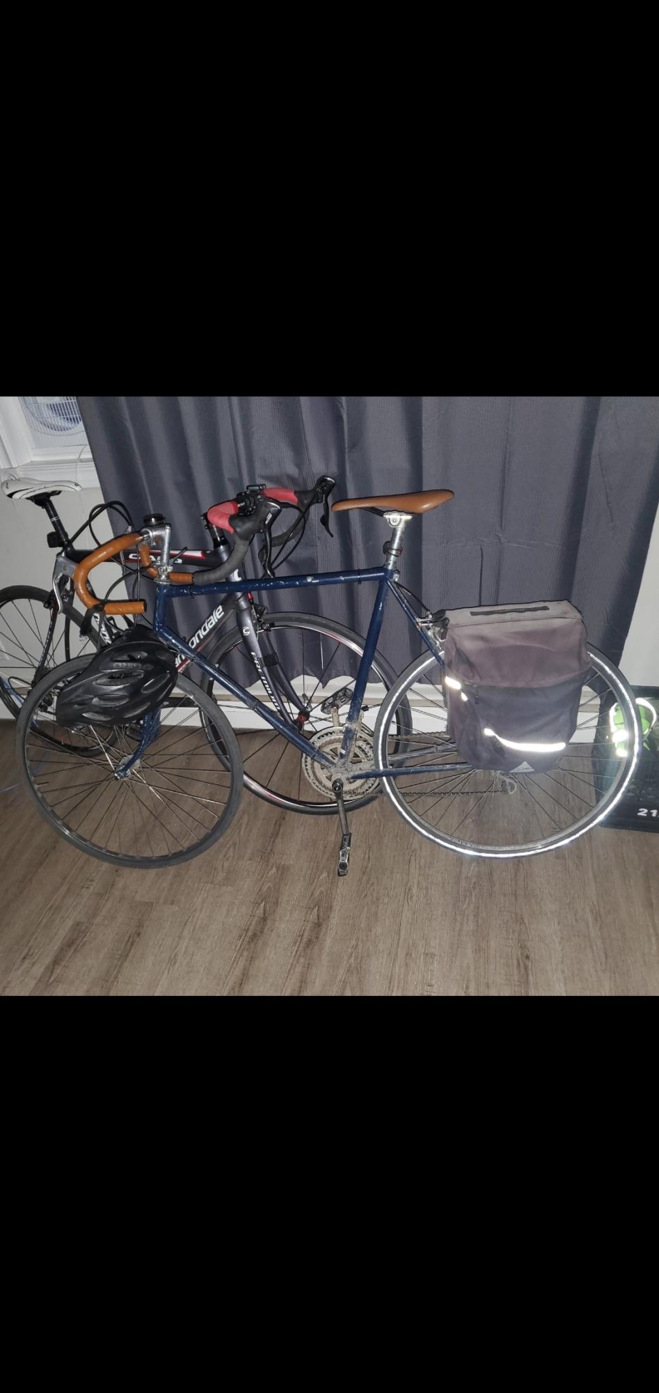 1990 Custom rebuilt road bike Road Bike Blue