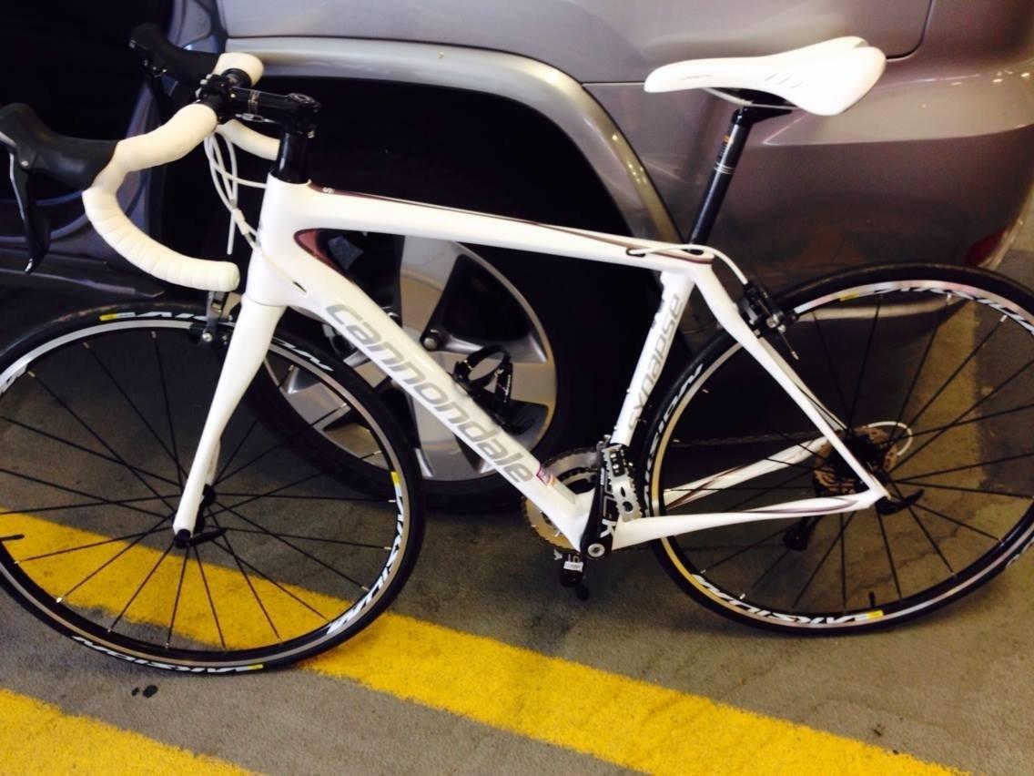 2014 Cannondale Synapse Carbon 3 Ultegra White