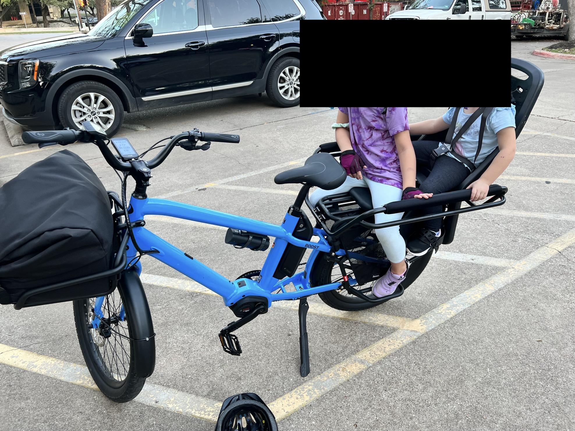 2021 Benno Boost E 10D Speed cargo bike (front storage) Blue