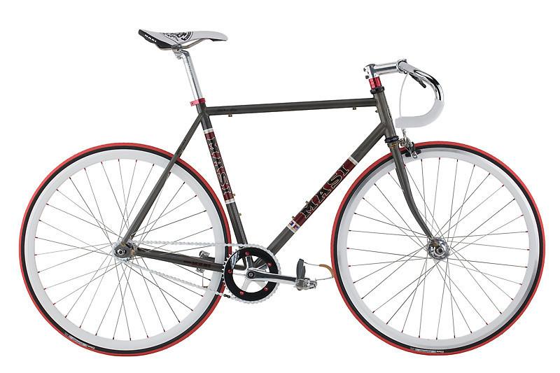 2009 Masi Speciale Fixed Ltd  Silver or Gray and White