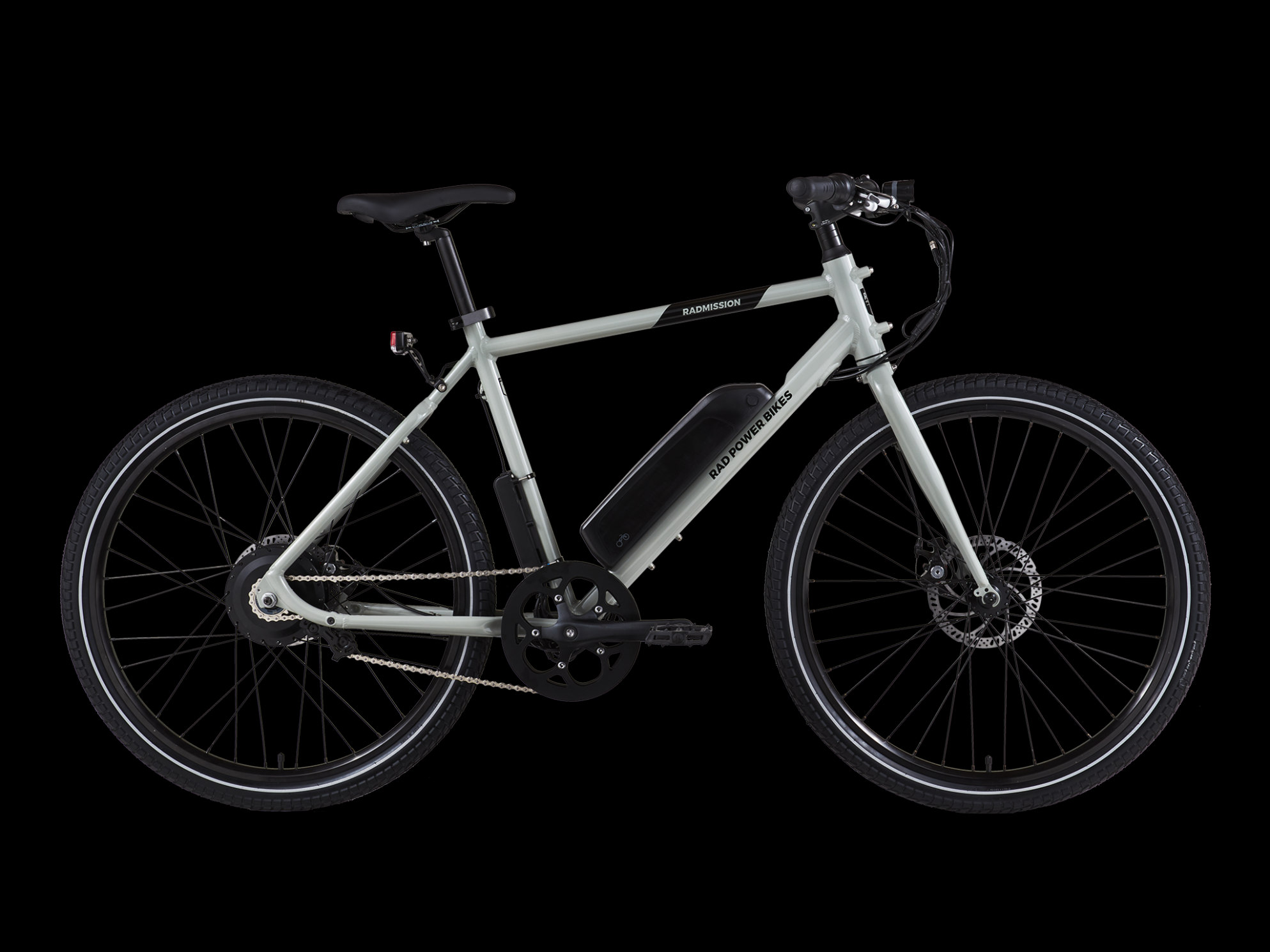 2022 Rad Power Bikes Mission Silver, gray or bare metal