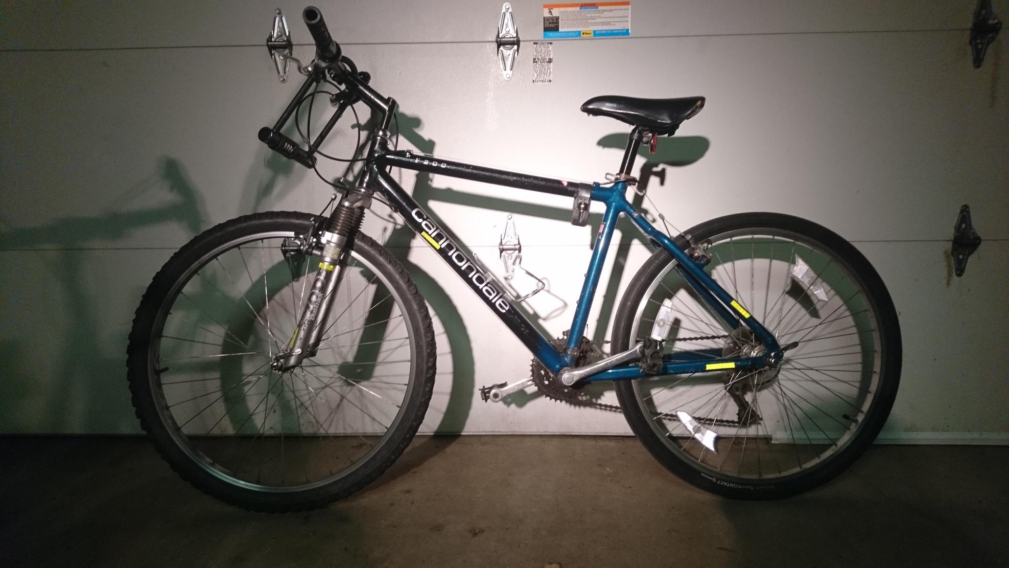 2006 Cannondale Black and Blue