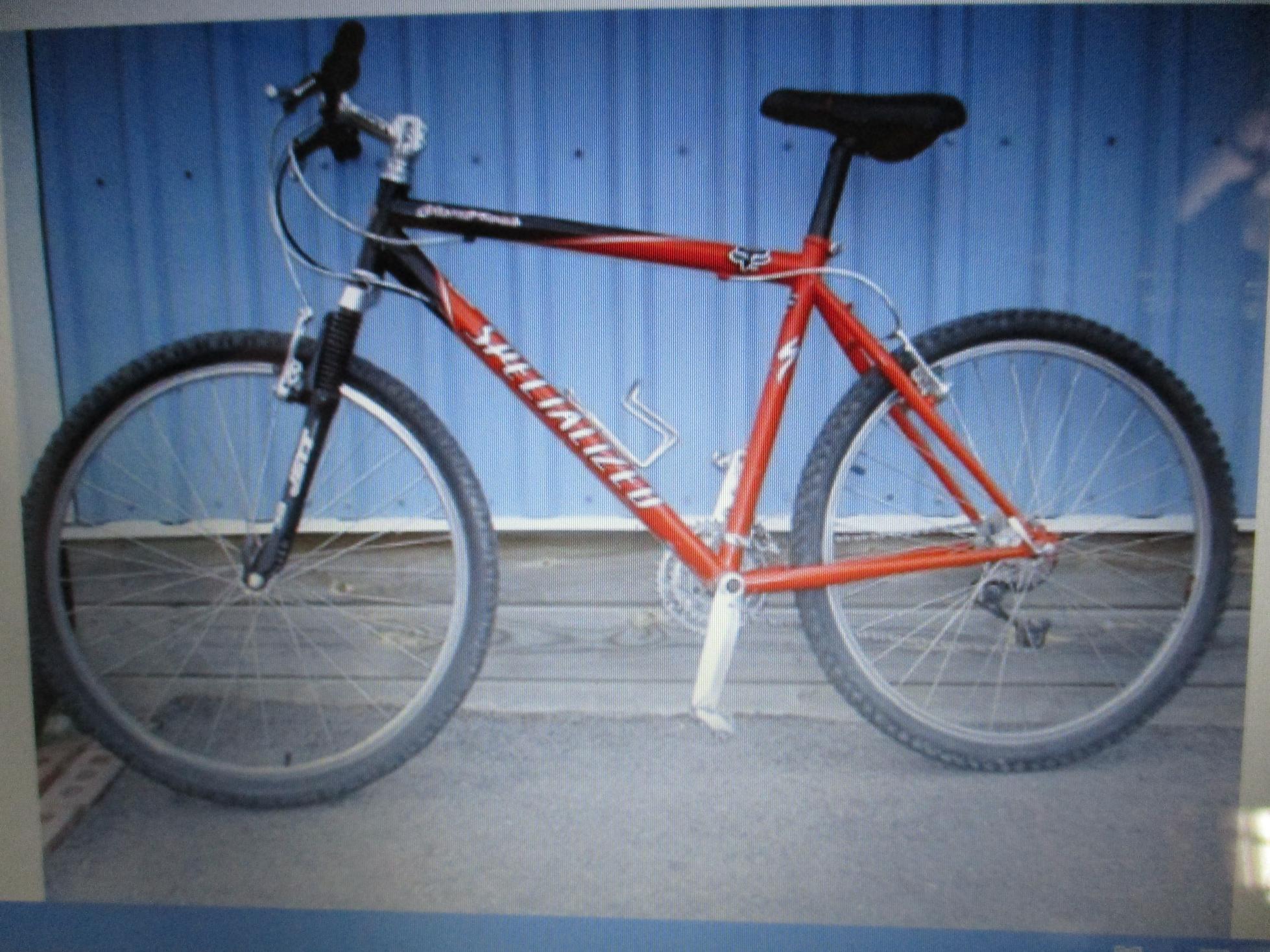 2001 Specialized Hardrock F/S Red and Black