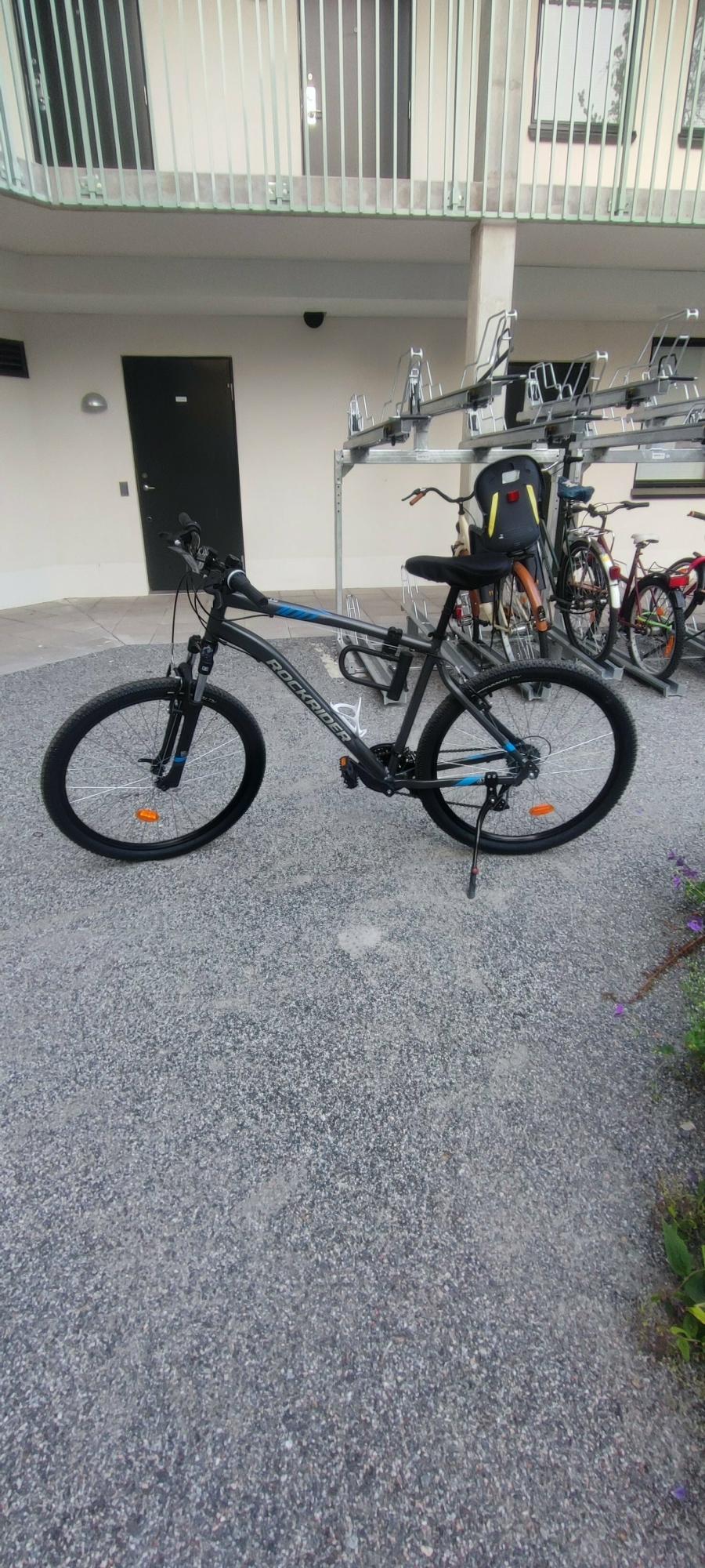 2022 Decathlon Bmx Silver, gray or bare metal