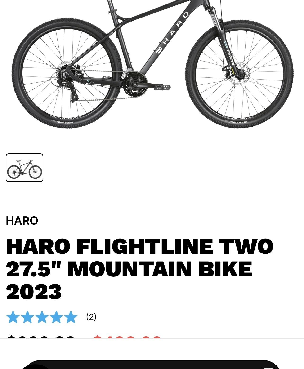 2023 Haro New Haro FL4G X6 aluminum Black