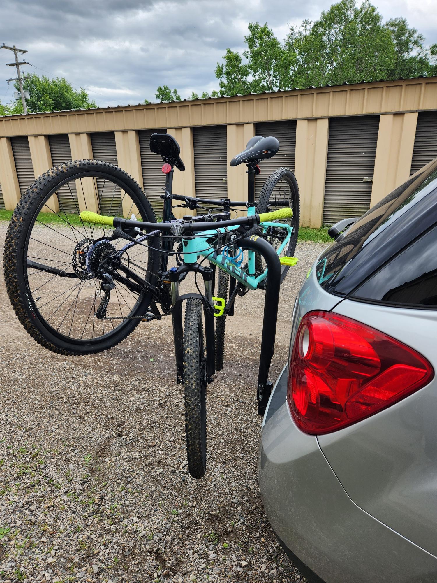 2020 Trek Marlin 7 Black, Green, and Purple