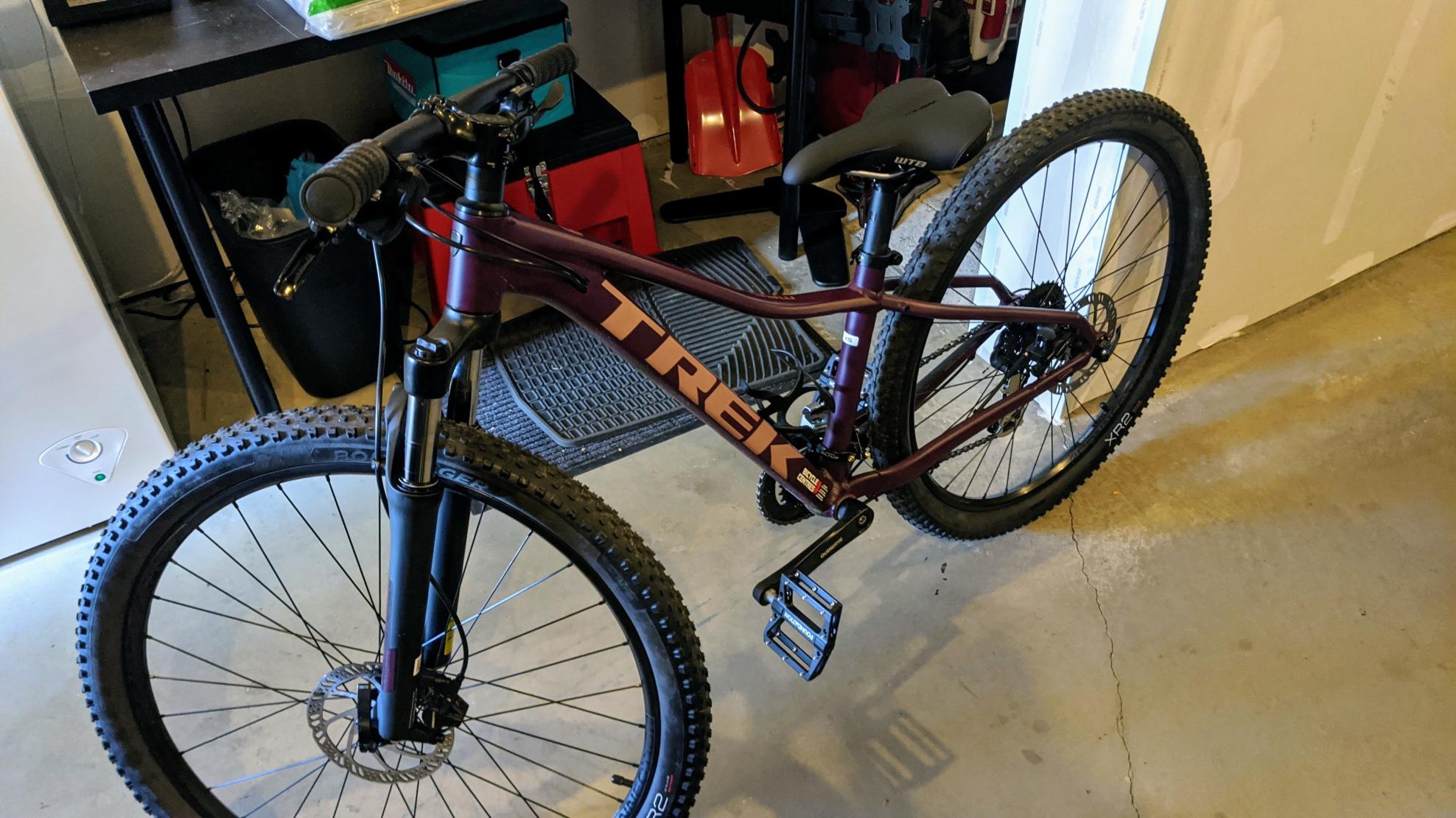 Trek Purple and Black
