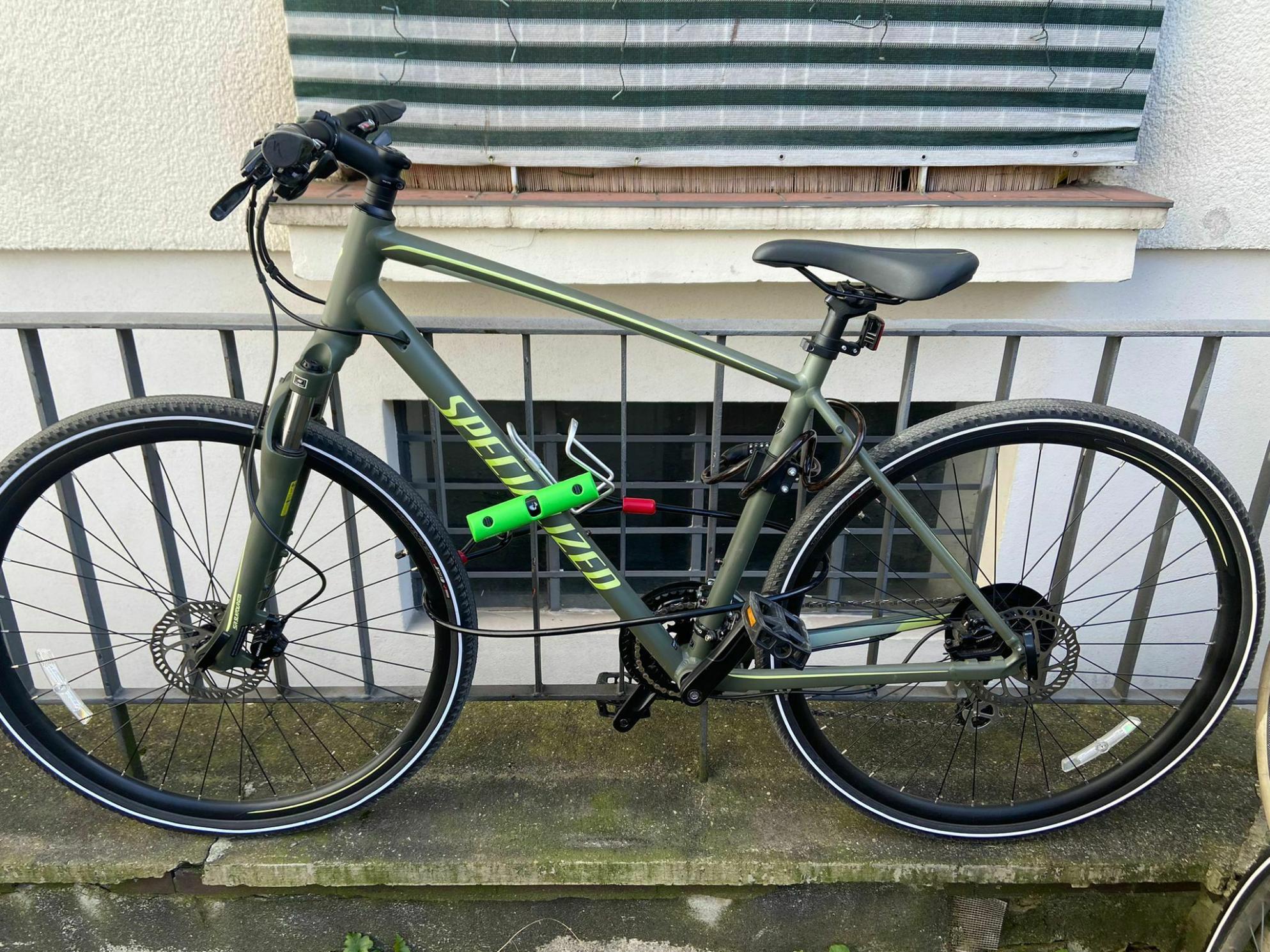 2017 Specialized 17 CrossTrail DISC Large Oak Spruce/ ... Green