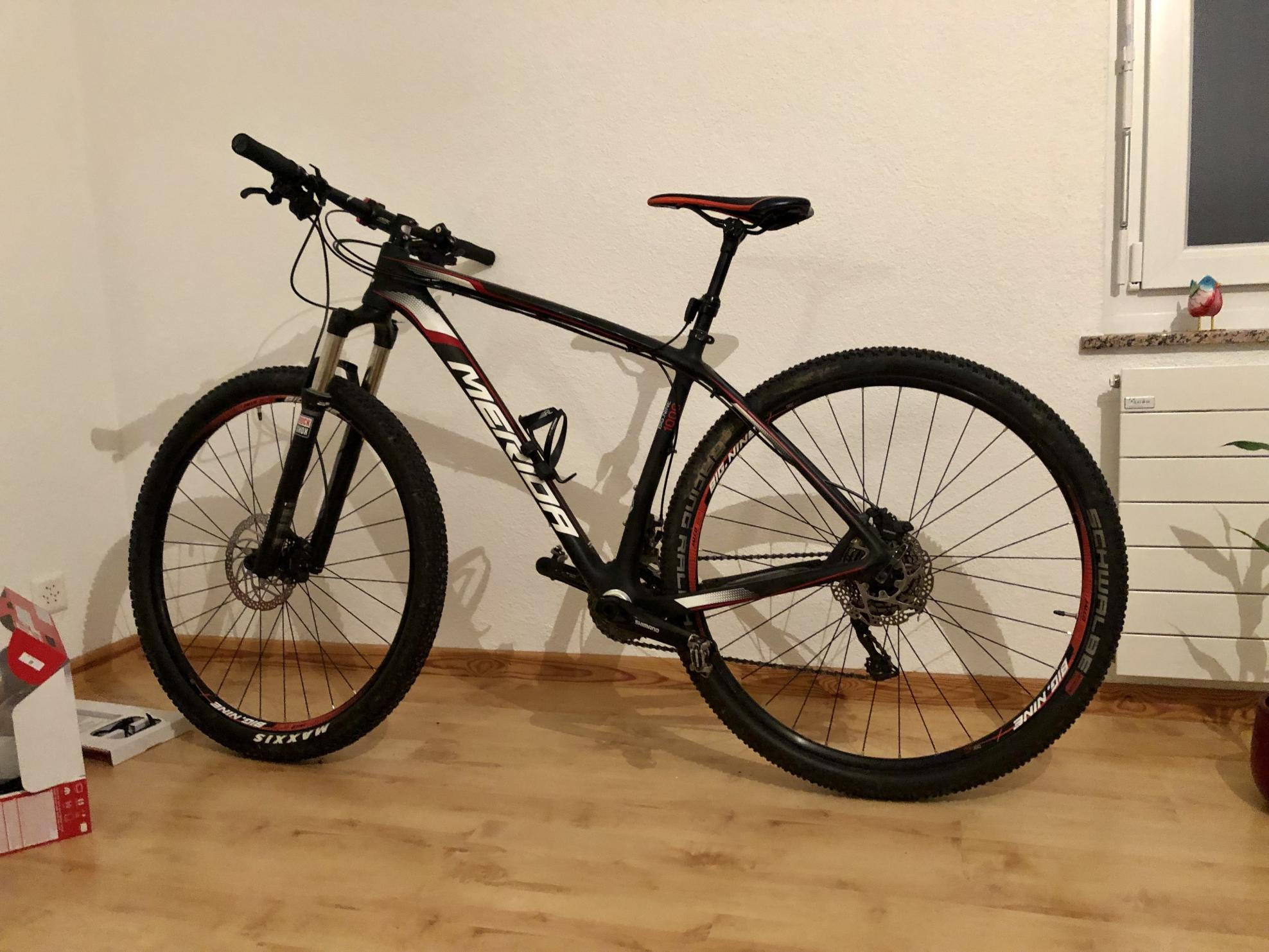 2016 Merida Bikes BIG.NINE CF3 Black