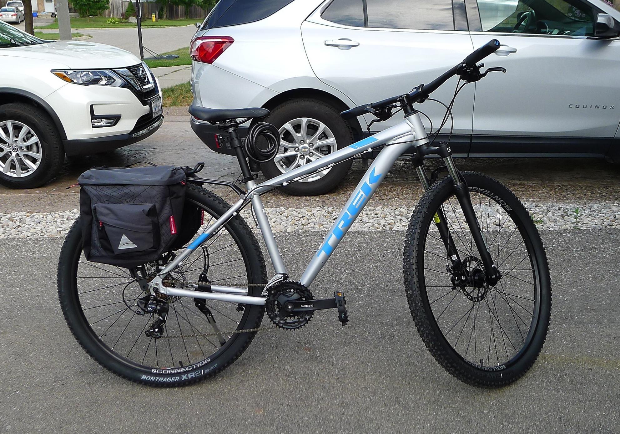 2018 Trek Marlin 4 Silver, gray or bare metal