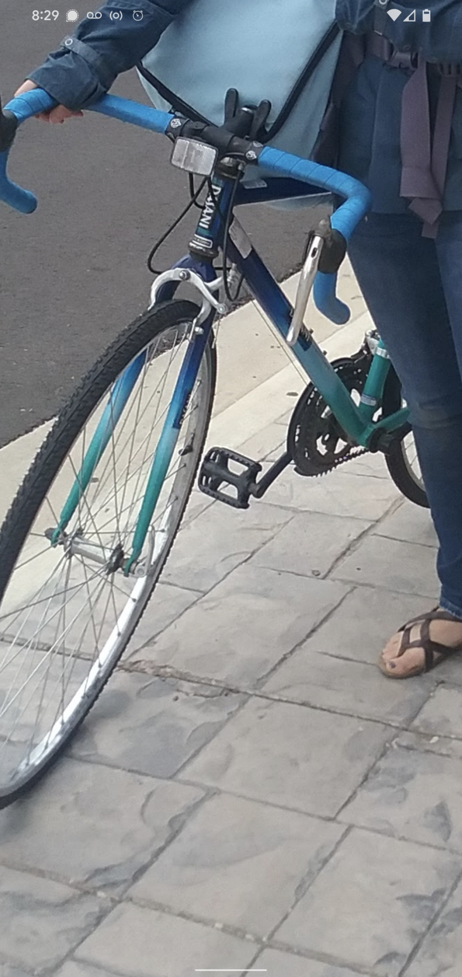 2022 Dasani Vintage Dasani Water 10 speed Blue and Teal