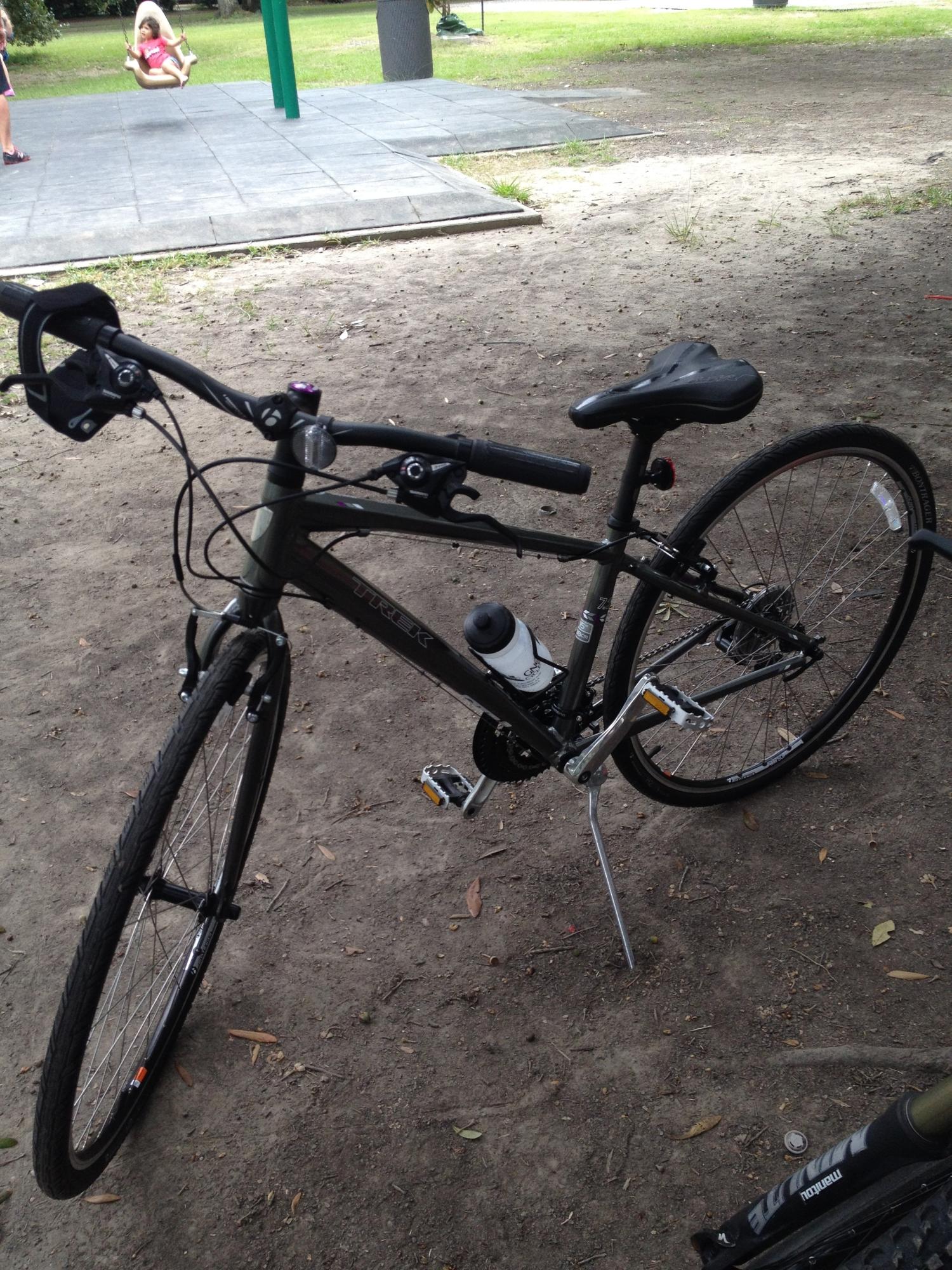 2013 Trek Silver, gray or bare metal