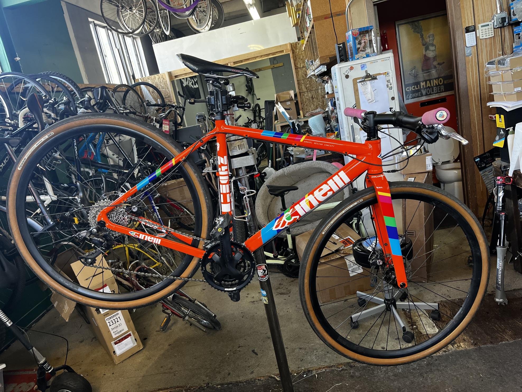 2020 Cinelli Zydeco Gravel Orange