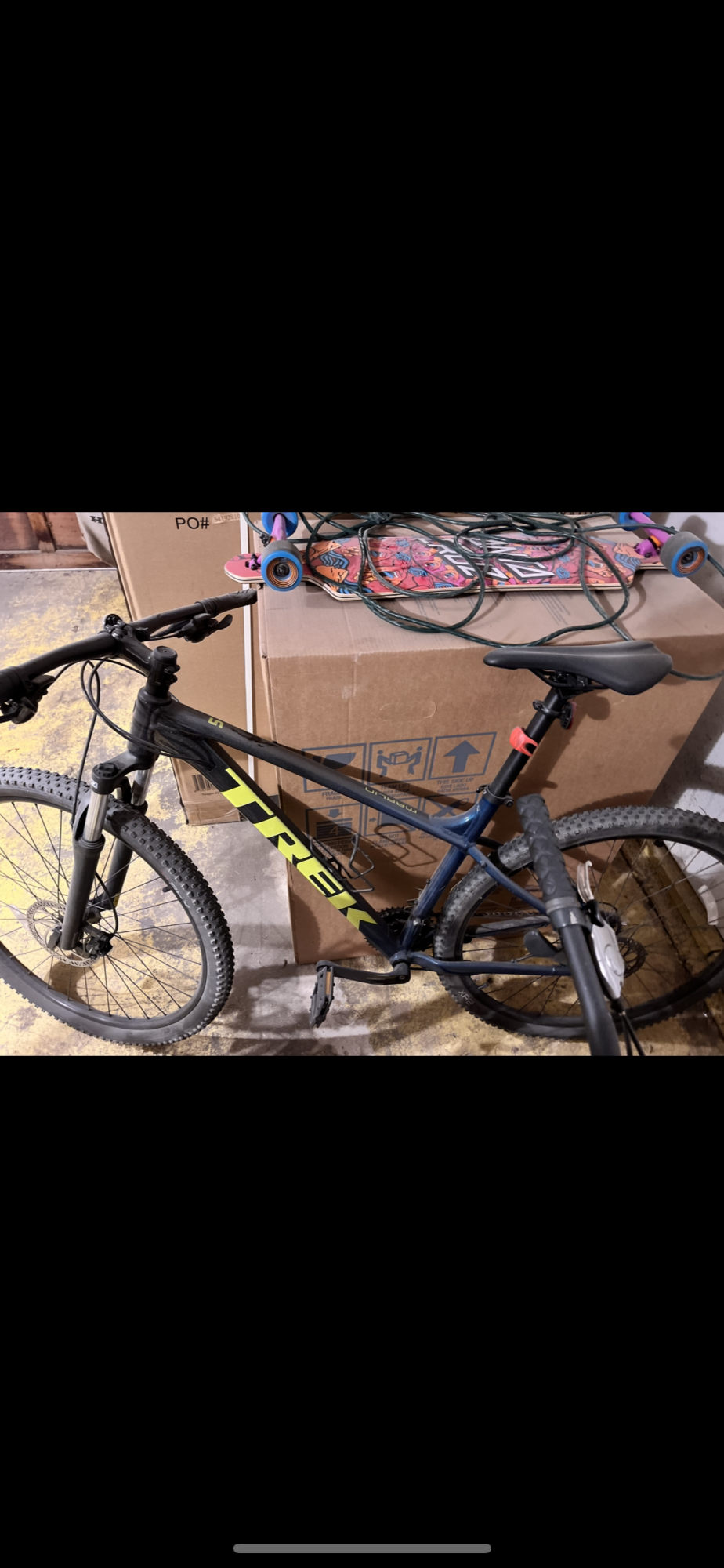 2021 Trek Marlin 5 Blue, Black, and Yellow or Gold