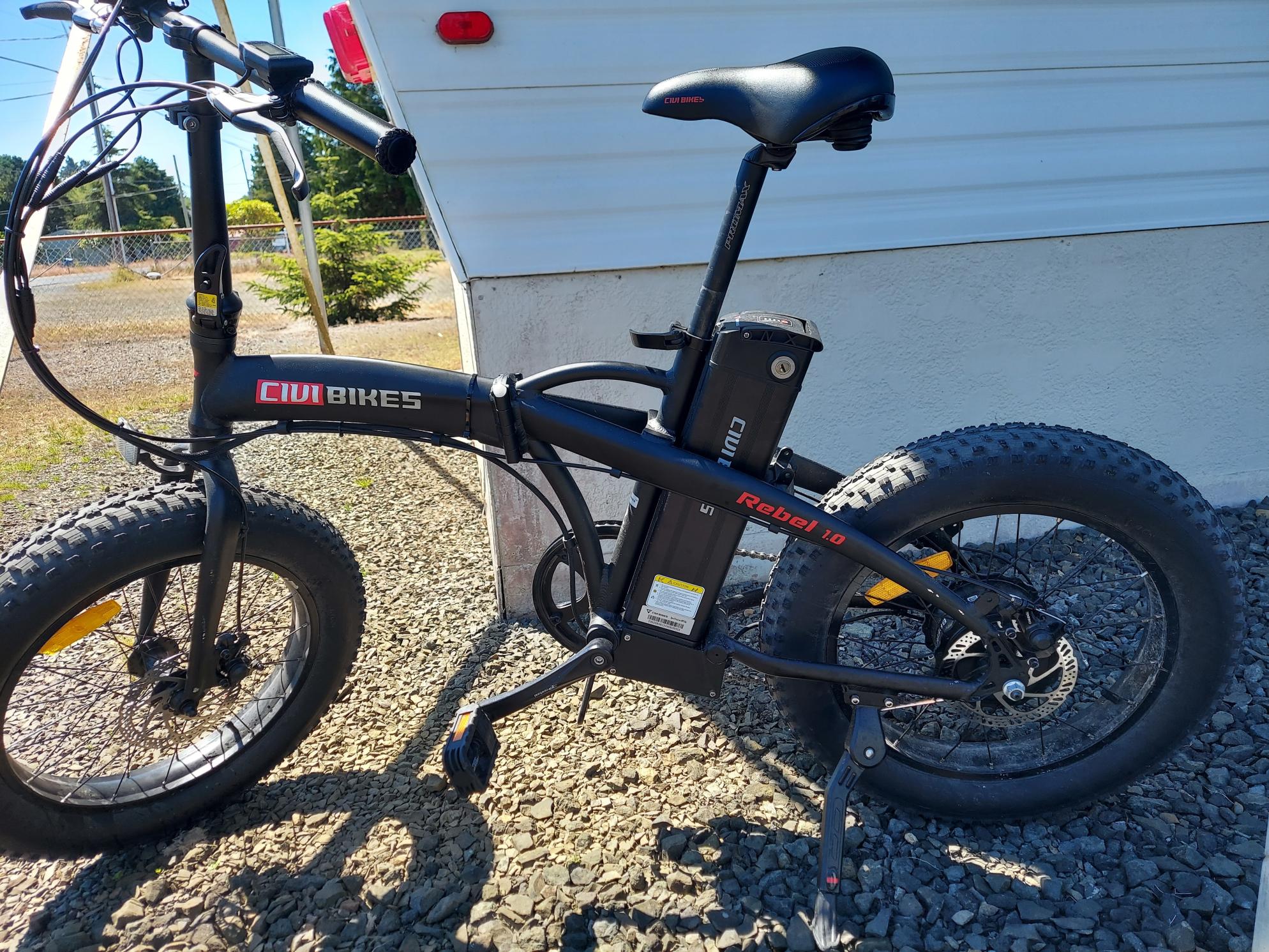 2021 Civi Bikes Rebel Black