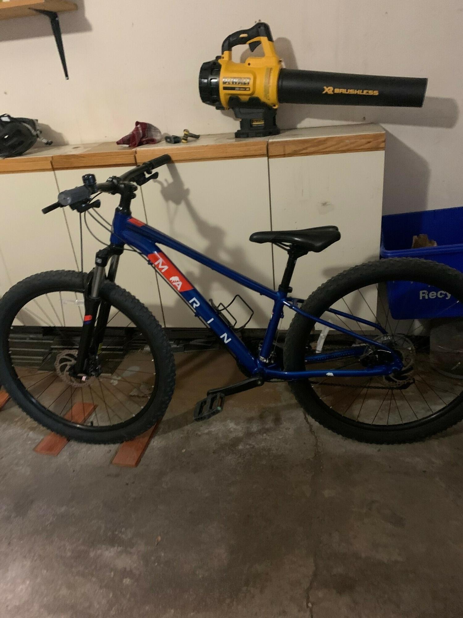 2020 Marin Bikes Bolinas Ridge 1 Blue and Orange