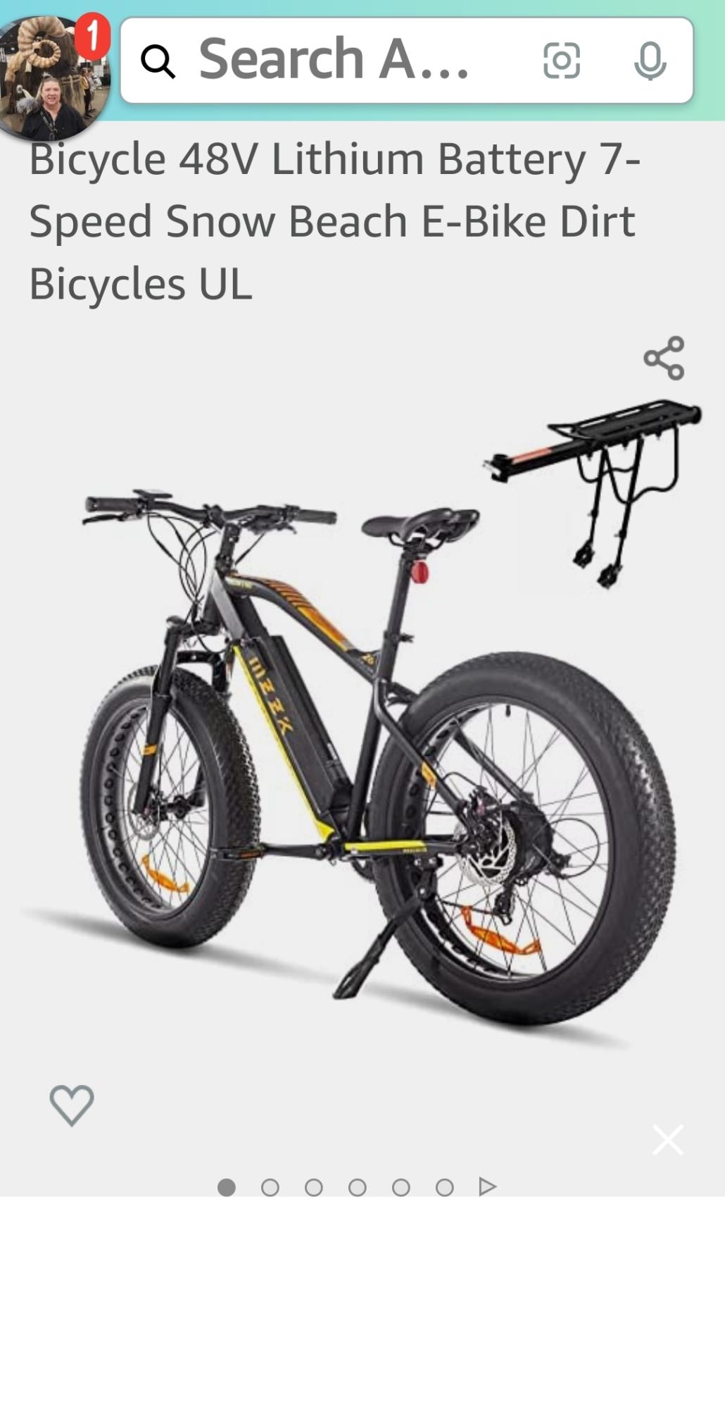 2022 Falcon pro 2 Fat tire mountain bike Black