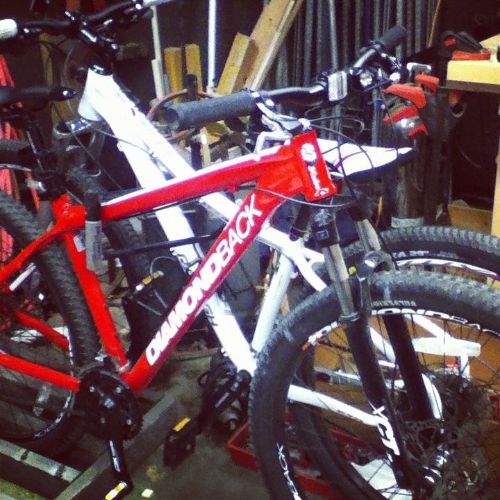 2013 Diamondback Overdrive  Red