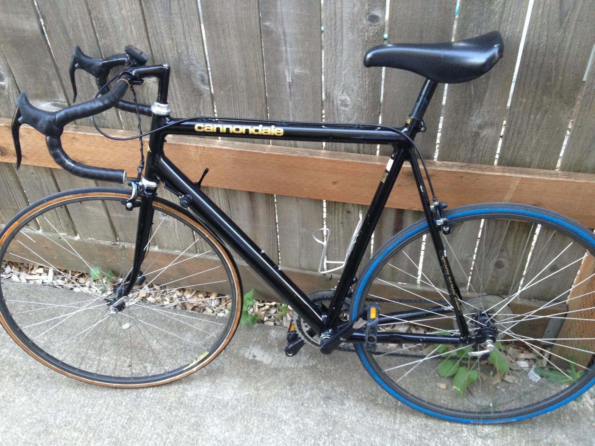 1988 Cannondale black lightning Black