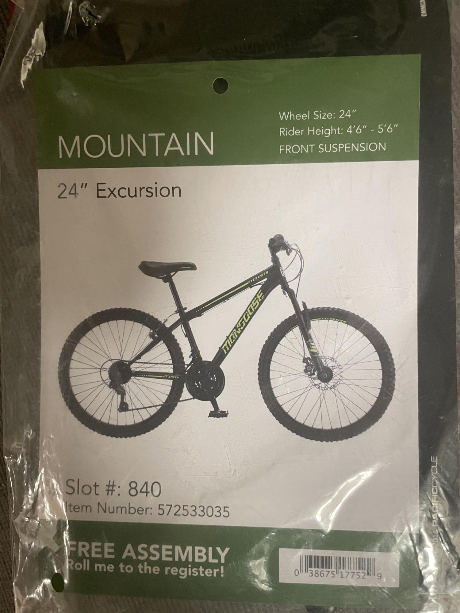 Mongoose Black and Green