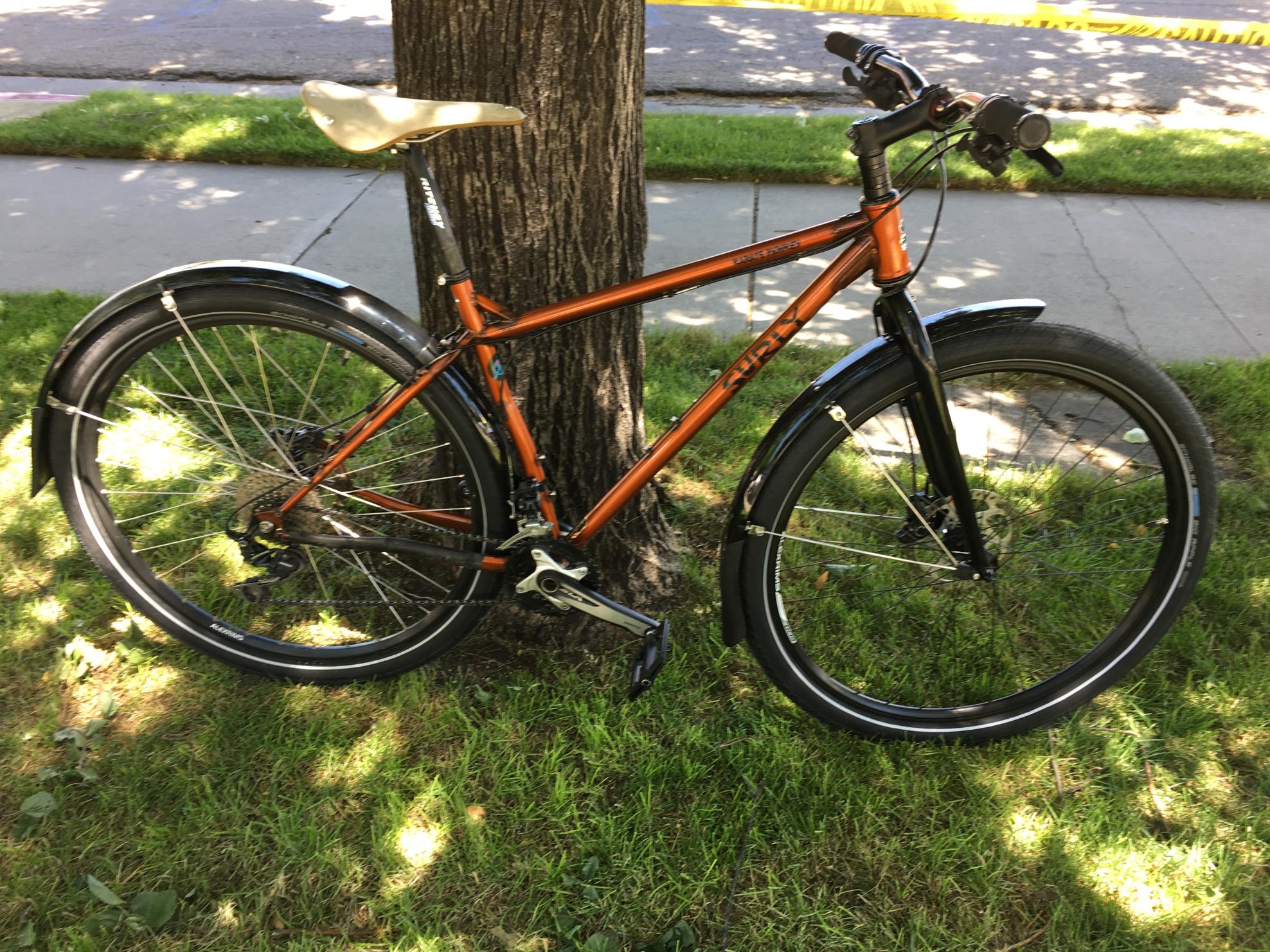 2014 Surly Karate Monkey Orange