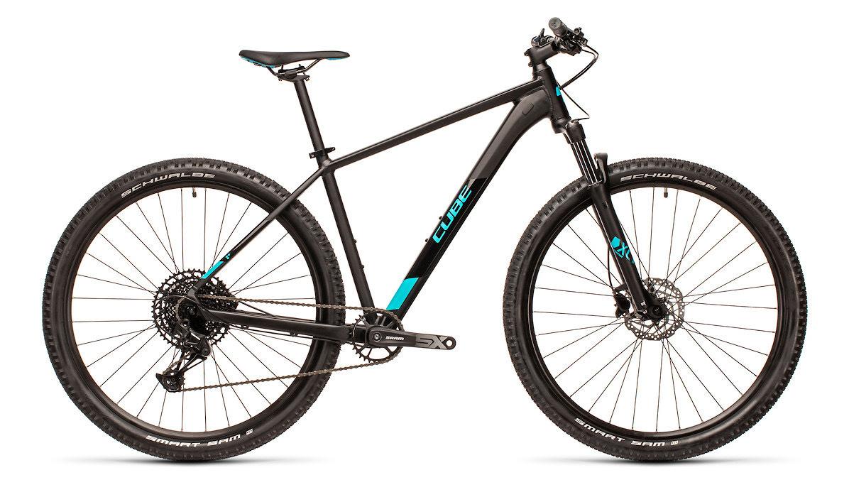 2021 Cube Acid 29in XLarge Aqua Silver, gray or bare metal