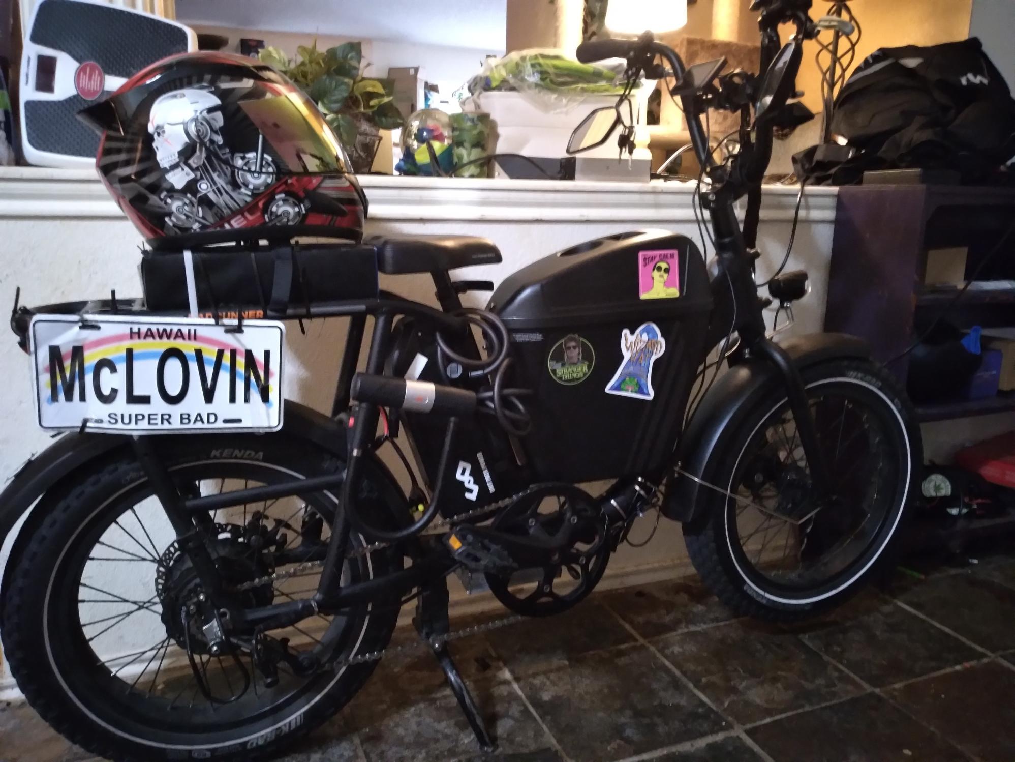 2020 Rad Power Bikes Radrunner cargo bike (rear storage) Black