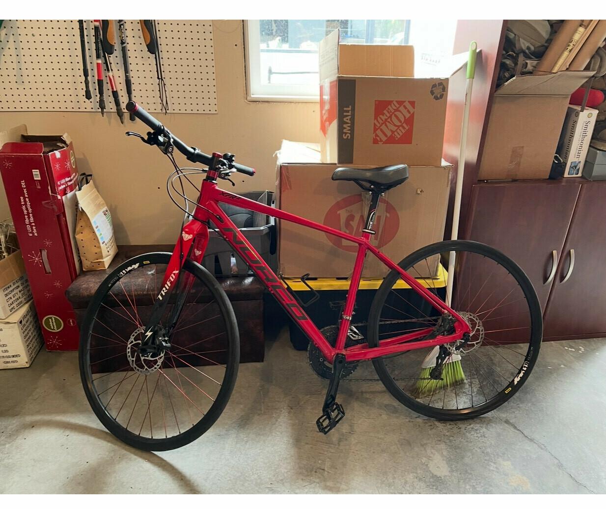 2021 Norco Bikes trifox Red