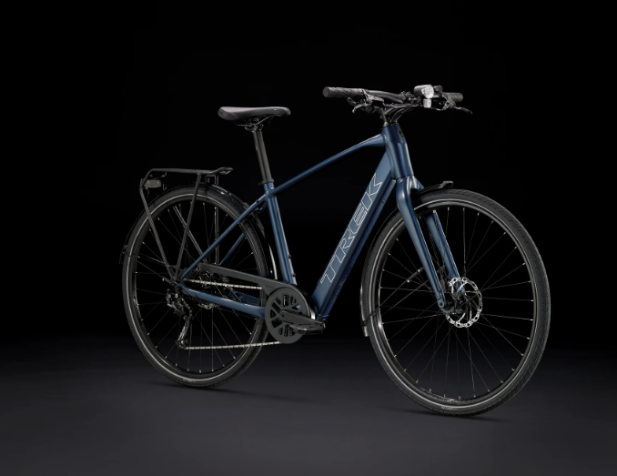 2023 Trek FX+ 2 US XL Satin Mulsanne Blue Blue