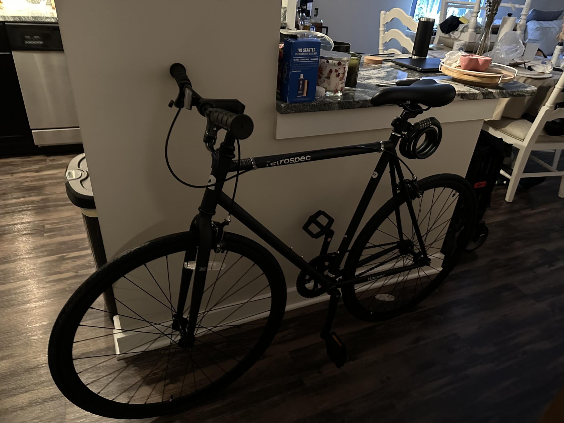 2025 Retrospec Harper fixie bike Black