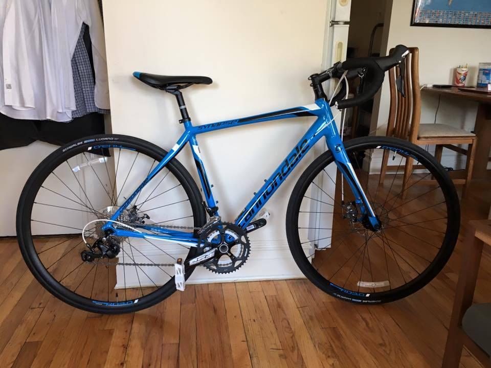 2016 Cannondale Synapse Blue