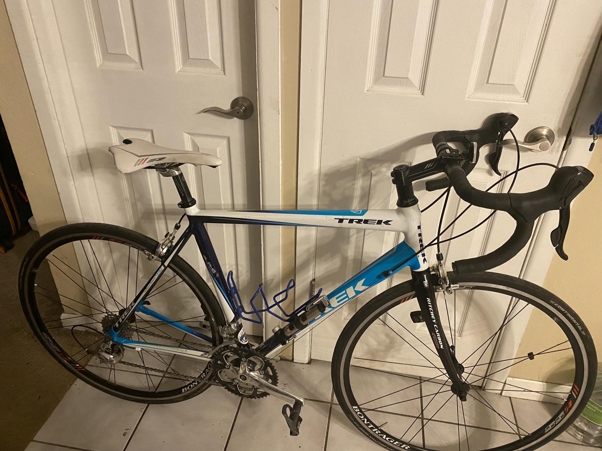 Trek 2.1 Blue and White