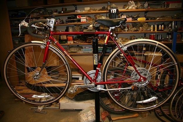 1989 Raleigh Super Record  Red