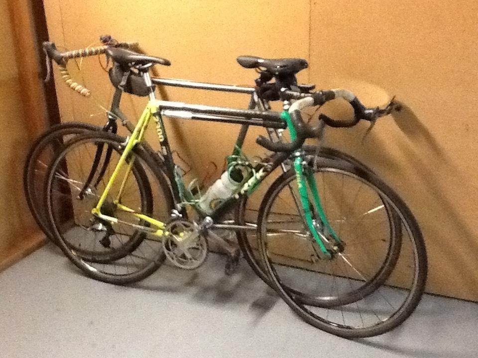 Nishiki touring Silver, gray or bare metal