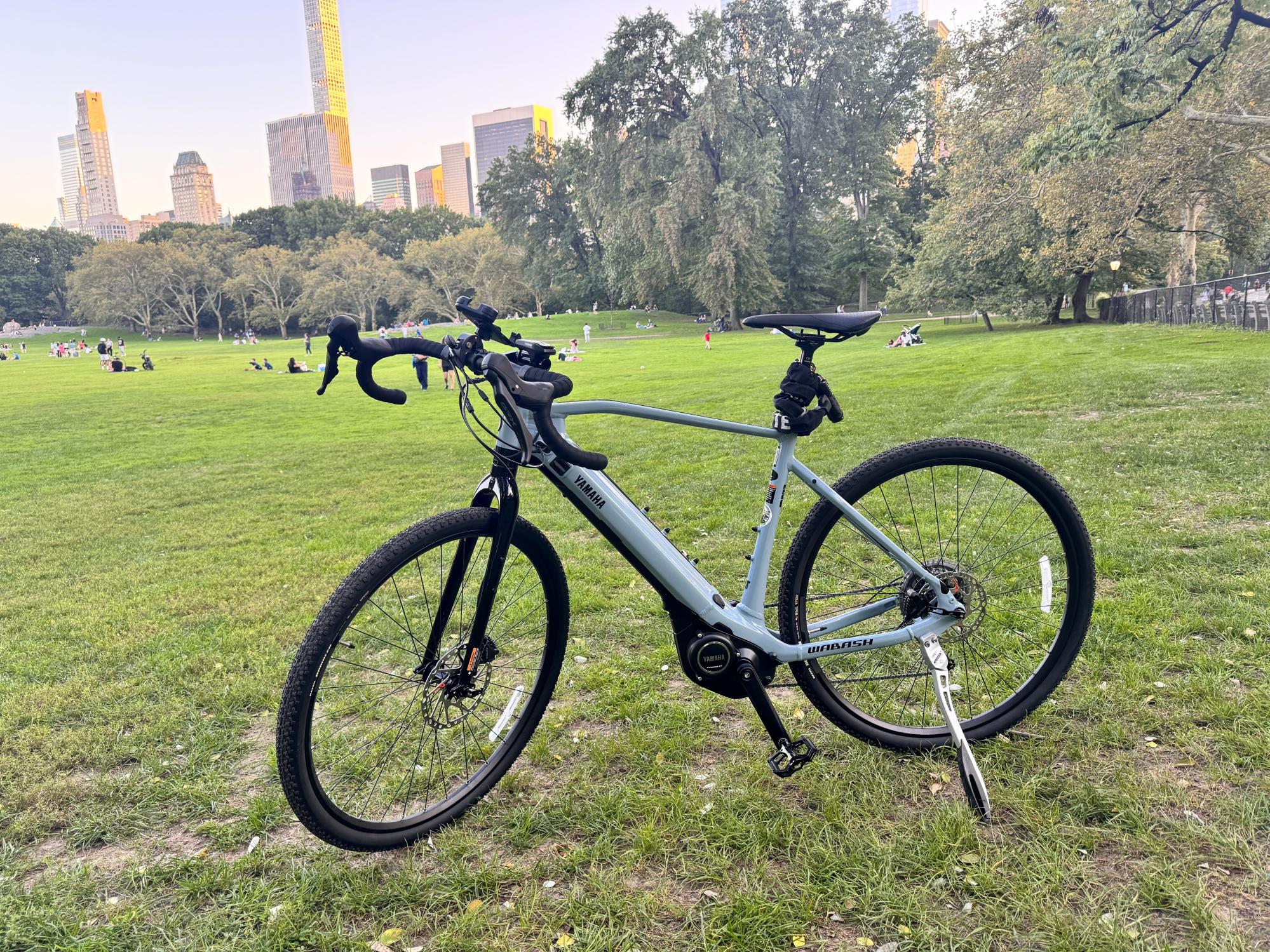 2023 Yamaha Wabash Silver, gray or bare metal and Blue