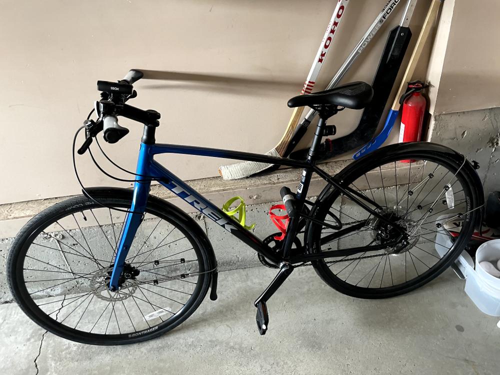 2023 Trek FX3 Blue and Black