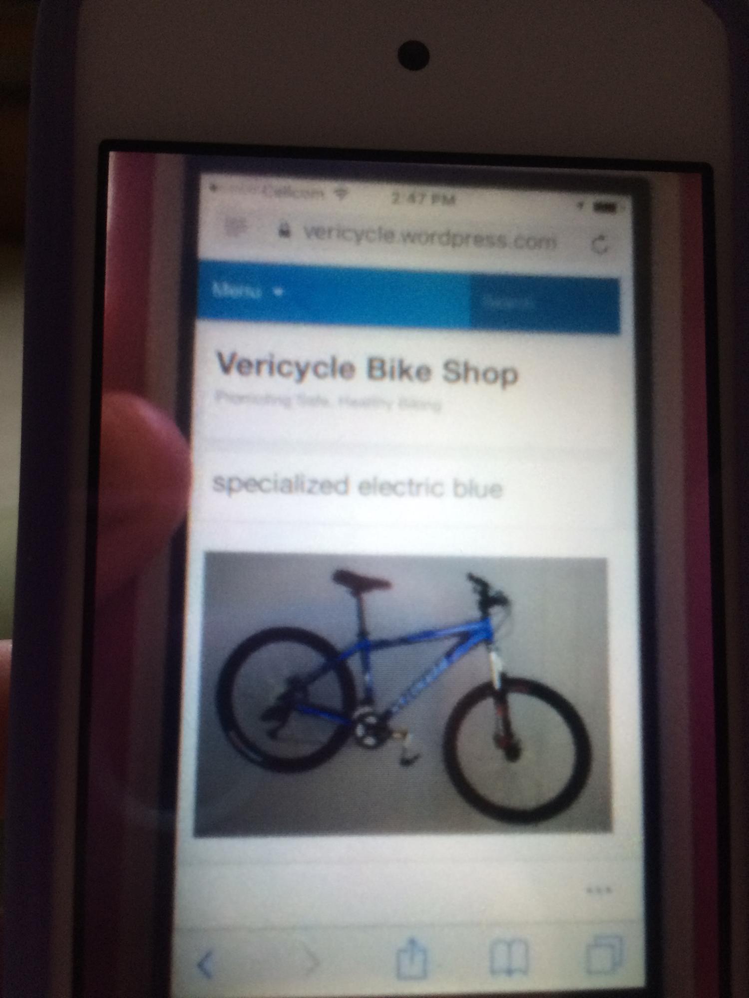 Specialized Allez A1 Sport 27 Blue