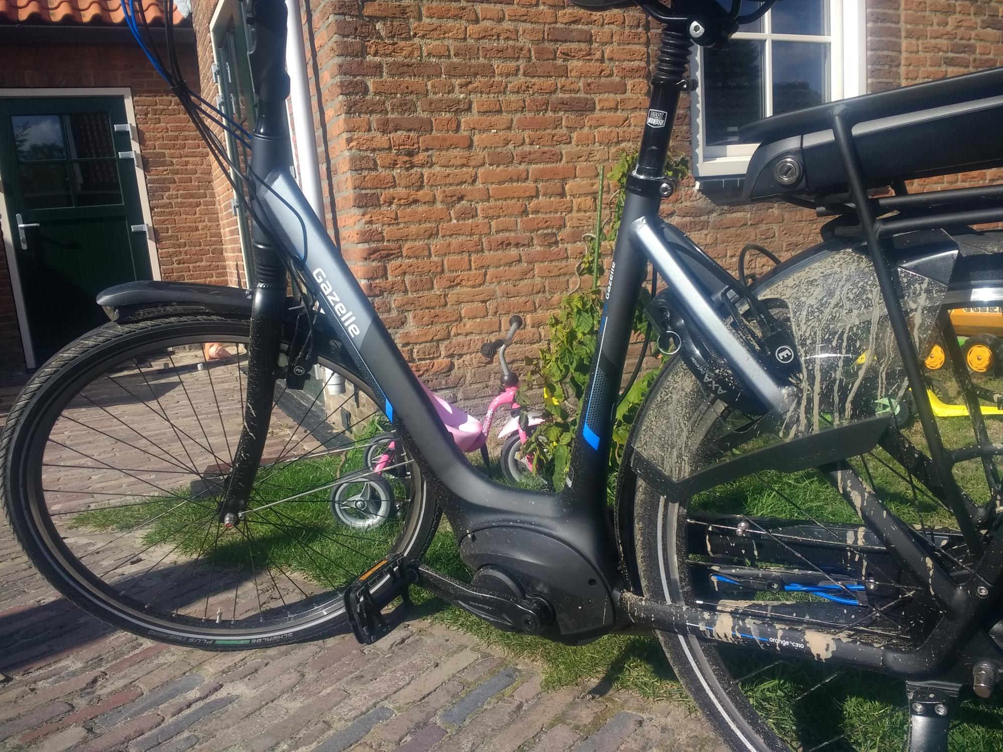 2019 Gazelle Orange C310 Black and Silver, gray or bare metal