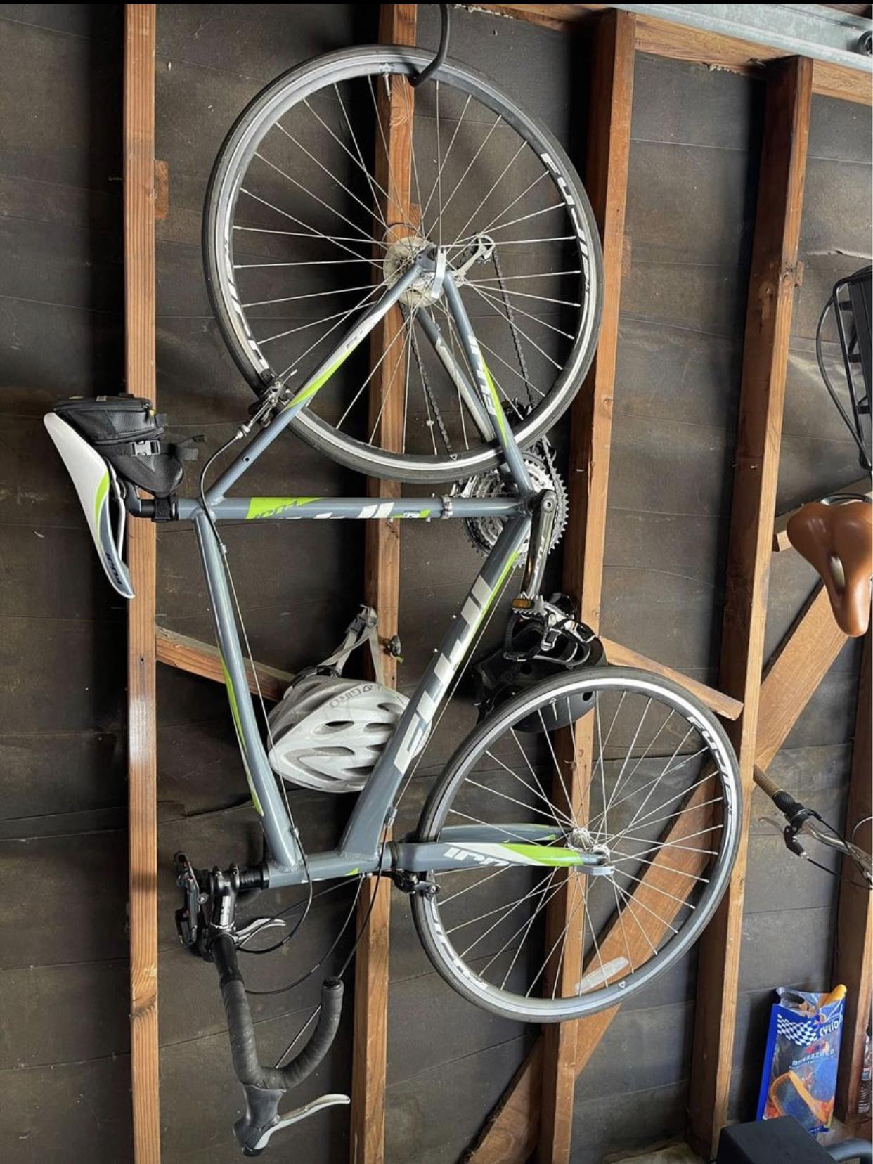 2012 Fuji Newest 3.0 Silver, gray or bare metal and Green