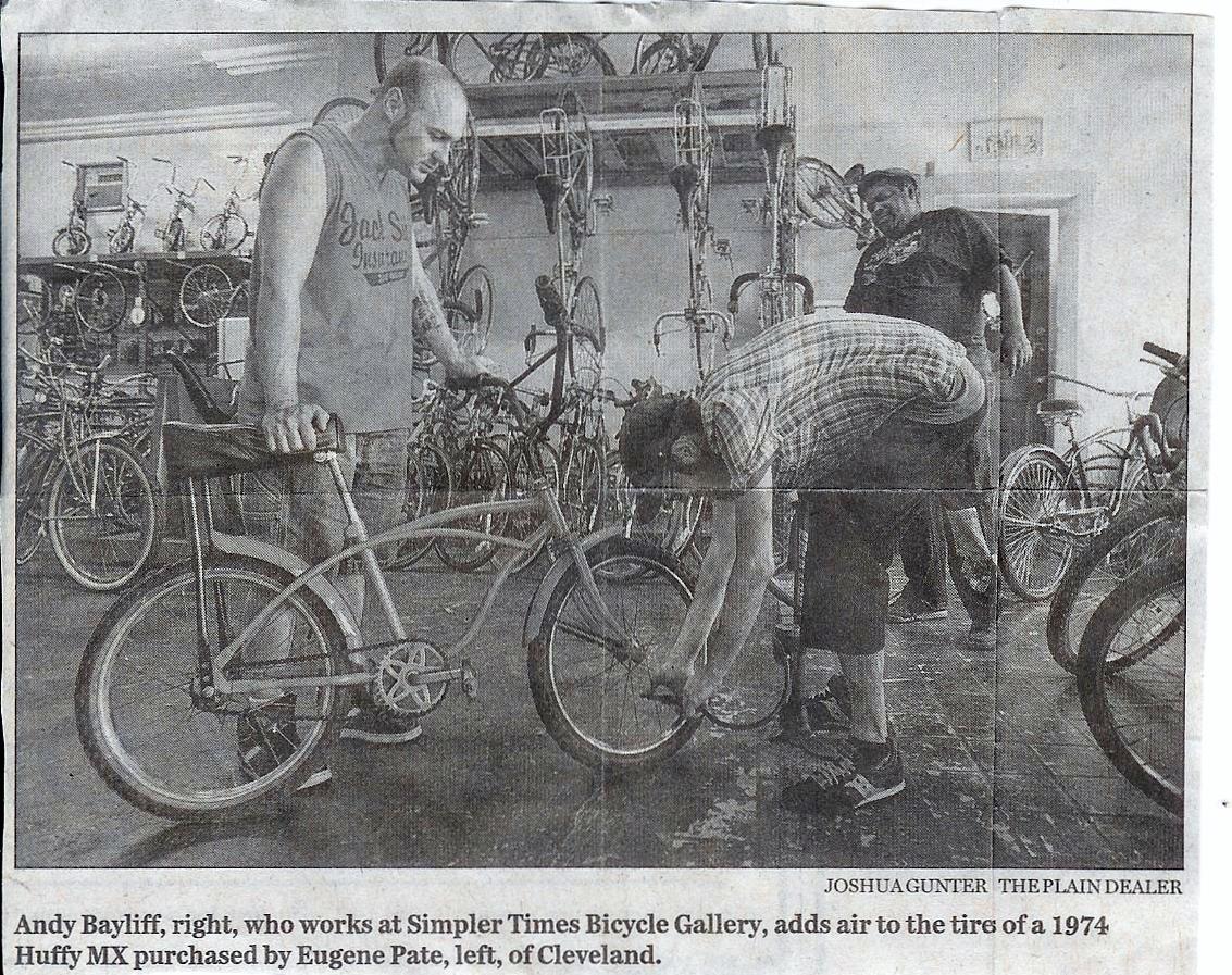 1974 Huffy Pretzel Shaped  Silver or Gray