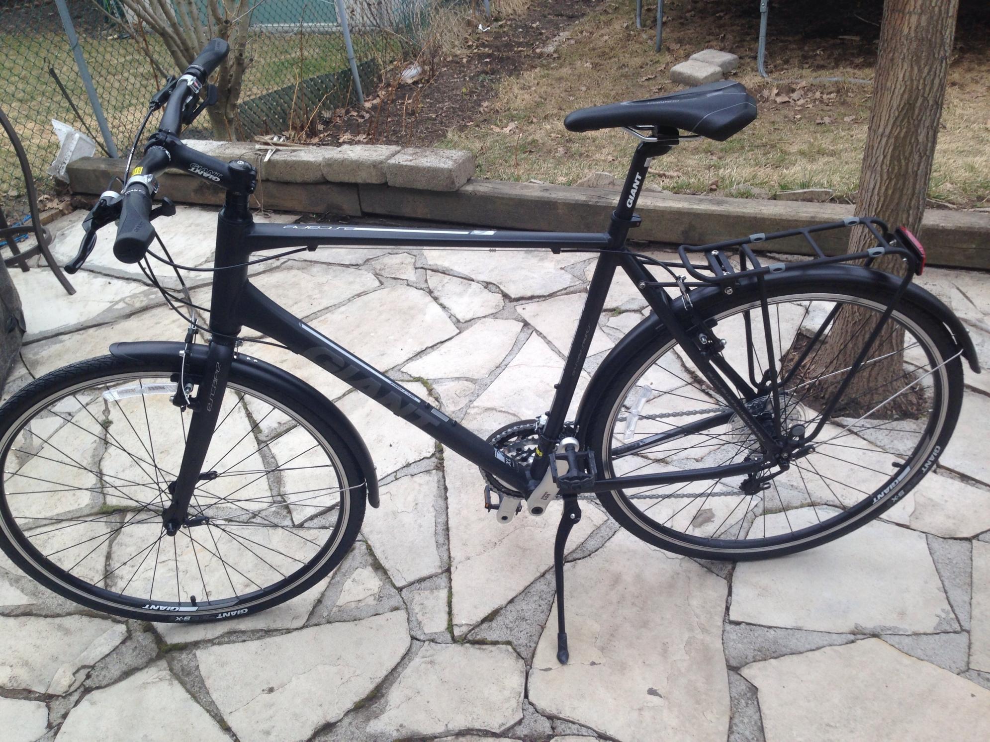 2014 Giant Escape City XL  Black