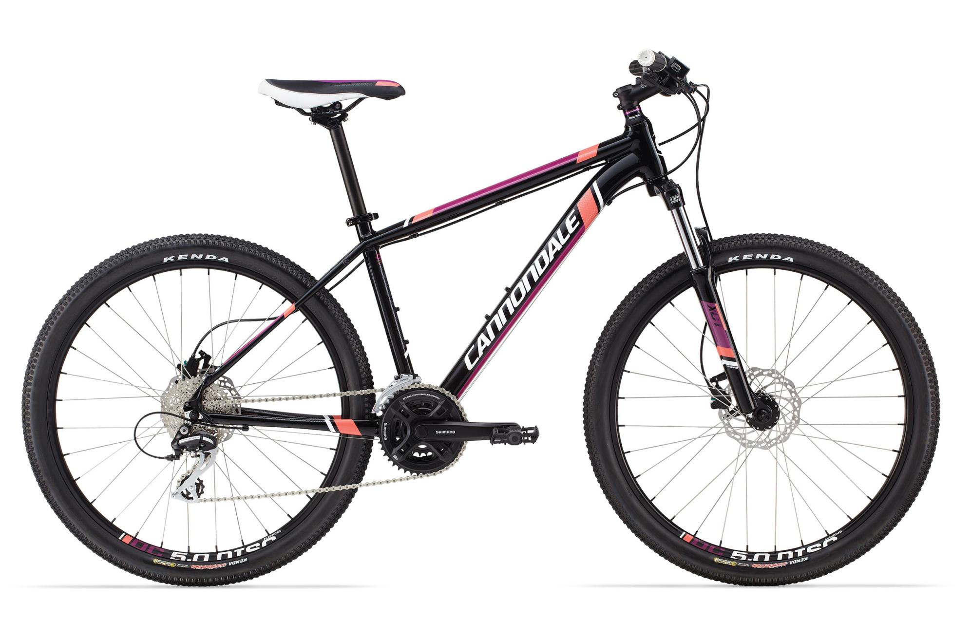 2014 Cannondale Trail 6  Silver or Gray, Purple, and Pink