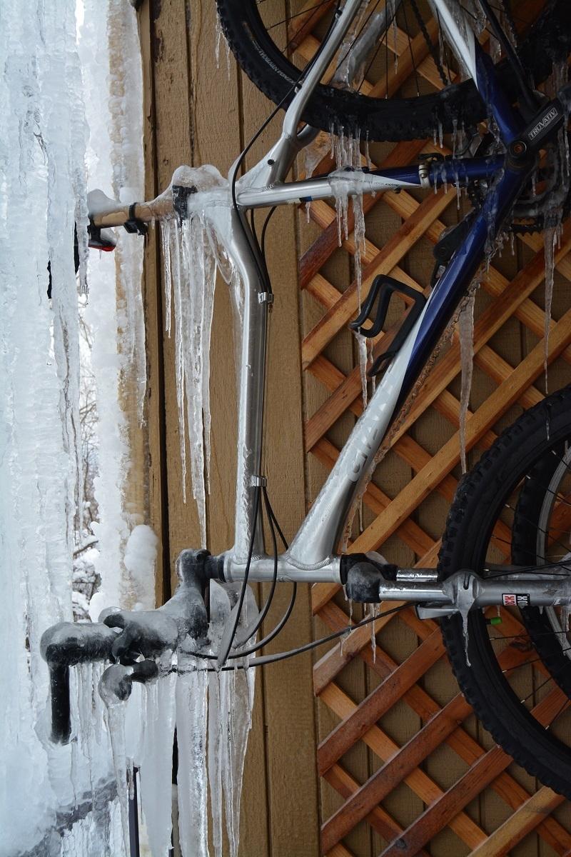 2008 Giant Yukon Blue and Silver or Gray