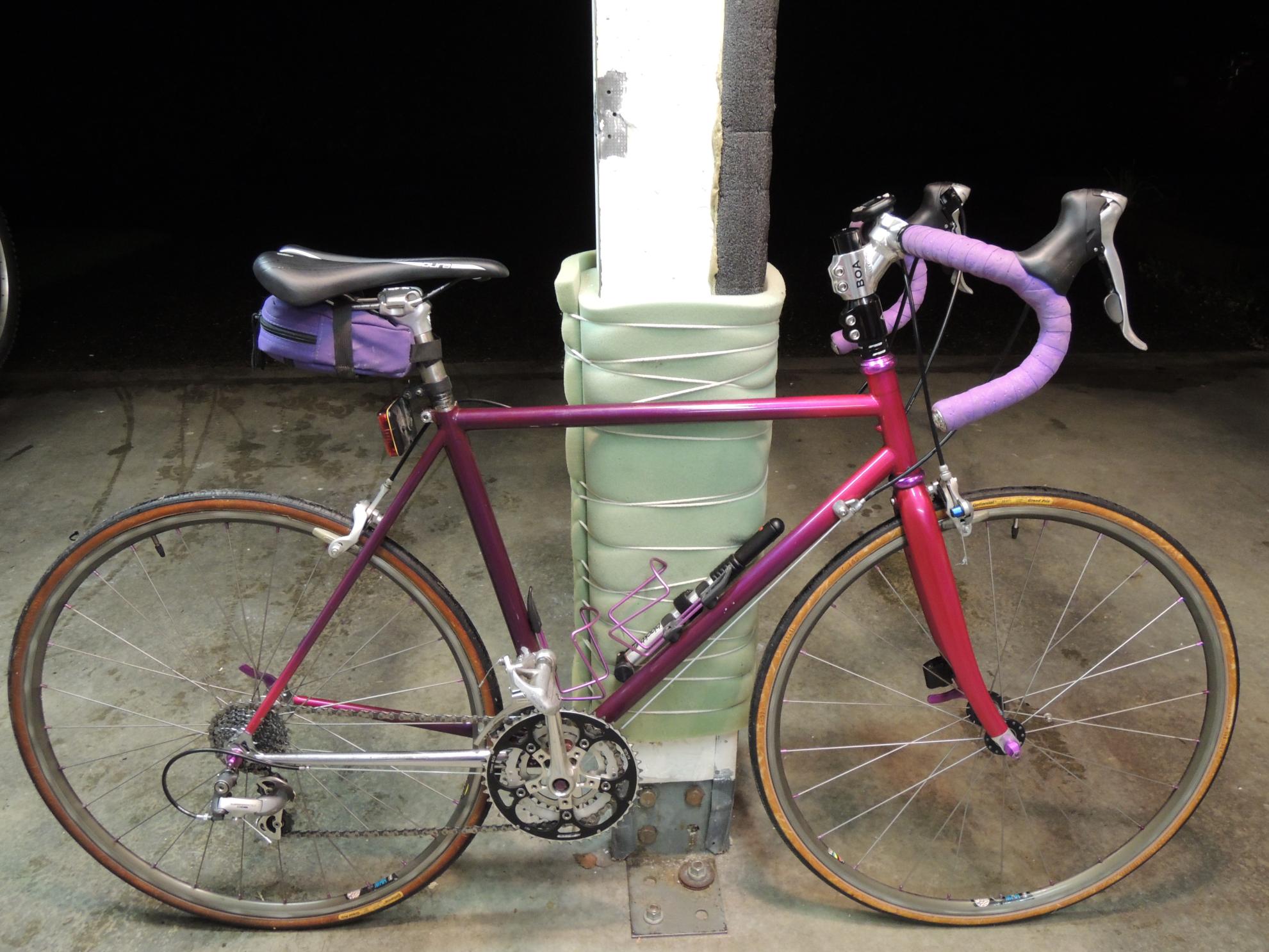 1997 Marinoni custom steel Purple and Pink