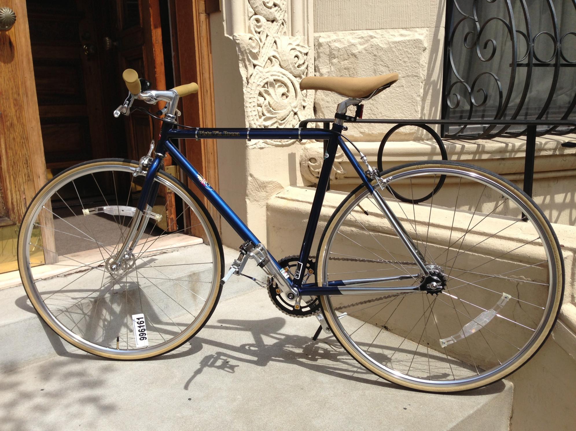 2013 Bianchi Pista Via Brera Blue