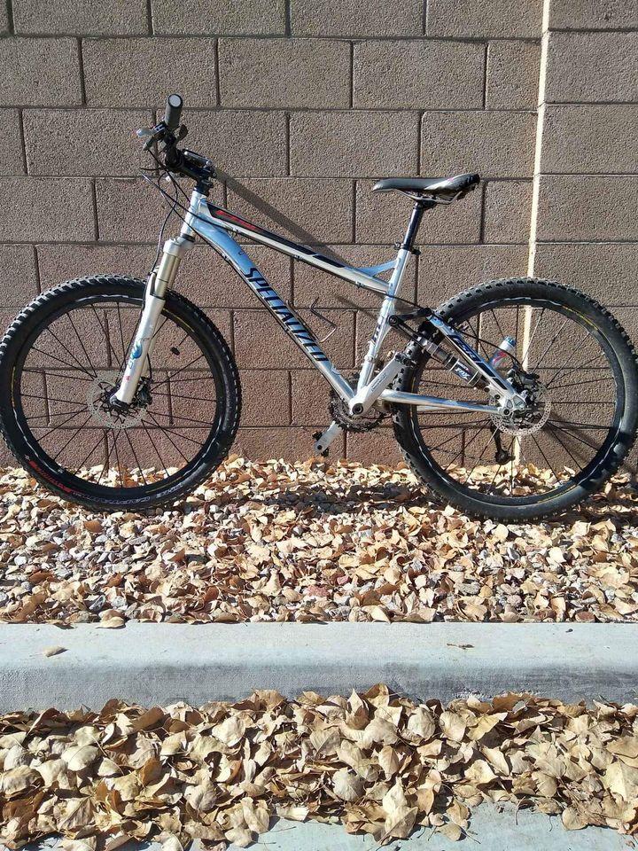 2006 Specialized Epic Silver, gray or bare metal