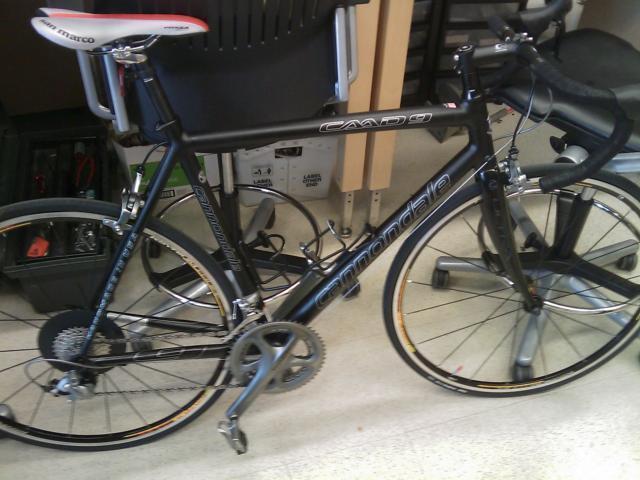 2009 Cannondale CAAD9  Black