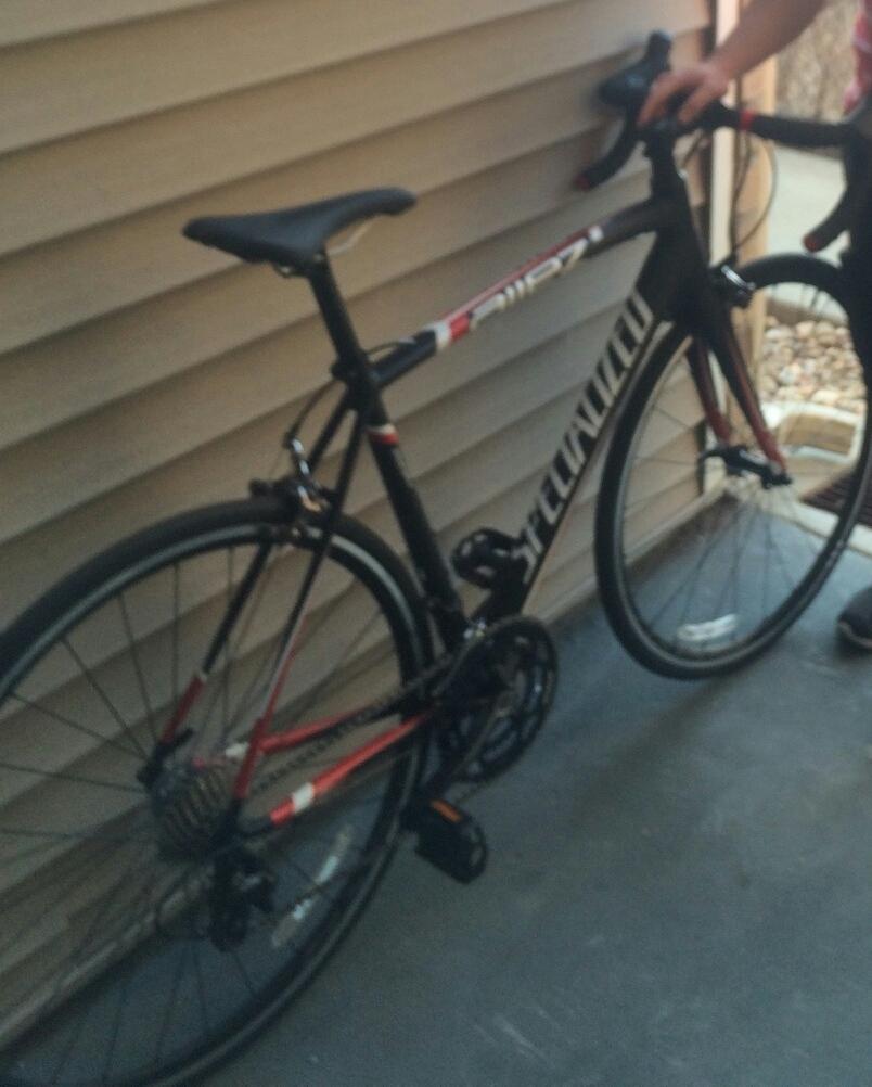 2015 Specialized Black and Red