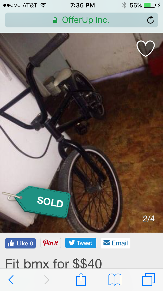 2013 Mongoose Mode 540 BMX Black and White