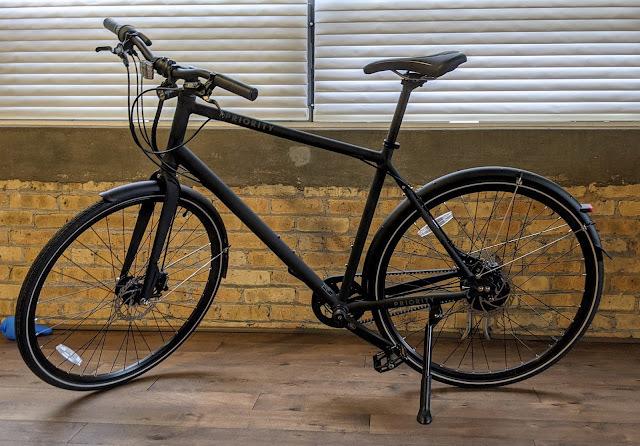 2018 Priority Bicycles Continuum Onyx Black